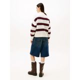 Tommy Jeans Trui  marine / bourgogne / wit