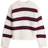 Tommy Jeans Trui  marine / bourgogne / wit