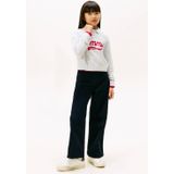 Tommy Hilfiger - MABEL CORDUROY PANTS - Ribbroek - Dark Night Navy