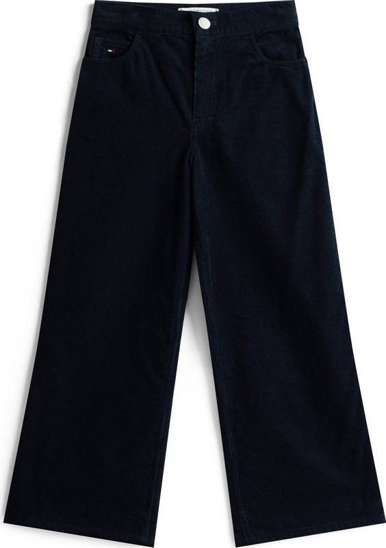 Tommy Hilfiger - MABEL CORDUROY PANTS - Ribbroek - Dark Night Navy