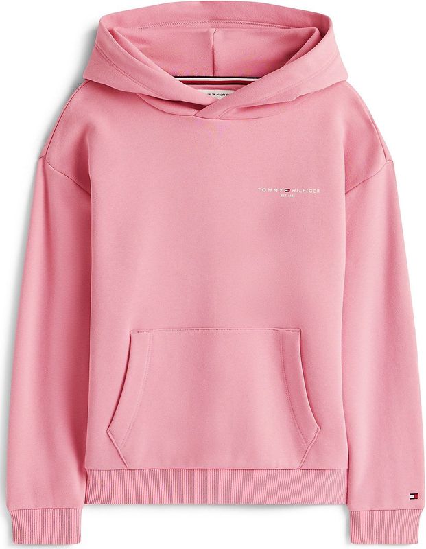 Tommy Hilfiger - MINI CORP HOODIE - Mystic Pink - Hoodie - Kinderen tot 16 jaar