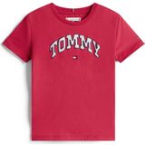 Tommy Hilfiger - T-shirt - Rood - 100% Katoen