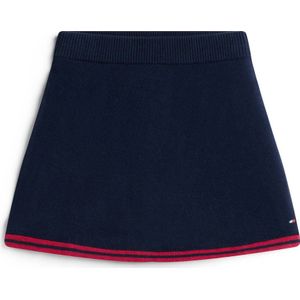 Tommy Hilfiger - Korte Rok - Donkerblauw - Fijn Gebreid