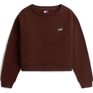 Tommy Jeans - Sweatshirt - Effen - Relaxed Fit - Katoenmix