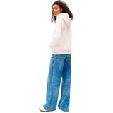 TOMMY JEANS Dames TJW REG LINEAR HOODIE EXT DW0DW21963, Blauw, XXS, Blauw (Donker Nacht Marine), XXS