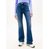 TOMMY JEANS Dames Sylvia HGH FLR BI0252 DW0DW21824, Denim, 25W/28L, Denim (Denim Dark), 25W / 28L