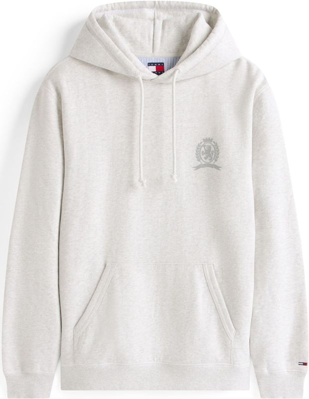 Tommy Jeans - TJM REG WASHED CREST PLAY - Hoodie - Grijs