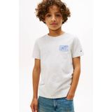 T-shirt - Light Grey Heather - Korte Mouwen - Ronde Hals