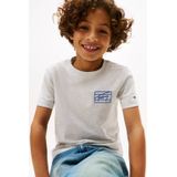 T-shirt - Light Grey Heather - Korte Mouwen - Ronde Hals