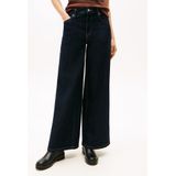 Tommy Hilfiger Dames DNM Rinse 70's Wide Leg HW WW0WW48395 Andere Jeans, Denim, 2824, Denim (Rinse), 24W / 28L