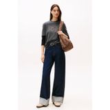 TOMMY JEANS - Shirt - Zwart - Korte Mouwen - Regular Fit