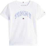 TOMMY HILFIGER - Shirt VARSITY - Marine - Kwartmouw - Ronde Hals