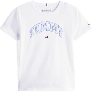 Tommy Hilfiger - Varsity - Shirt - Marine - Hemelsblauw - Rood - Wit