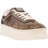 Tommy Jeans - EN0EN02902 - Leren Sneakers - Bruin - Casual