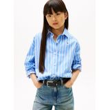 TOMMY HILFIGER Blouse  lichtblauw / wit