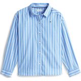 TOMMY HILFIGER Blouse  lichtblauw / wit