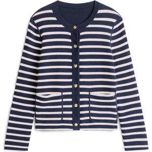 Tommy Hilfiger - Damescardigan - Effen - Katoenmix - Regular Fit