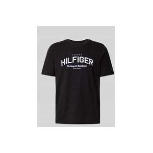 Tommy Hilfiger - T-shirt - Effen - Regular Fit - Puur Katoen