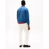 Tommy Hilfiger Heren ESS SEASONAL FLEECE CREWNECK MW0MW40000 Pullover Sweatshirt, Blauw, XS, Blauw (Egeïsche Zee), XS