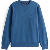 Tommy Hilfiger Heren ESS SEASONAL FLEECE CREWNECK MW0MW40000 Pullover Sweatshirt, Blauw, XS, Blauw (Egeïsche Zee), XS