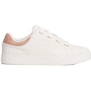 TOMMY HILFIGER - Sneakers - Beige/Wit - Laag