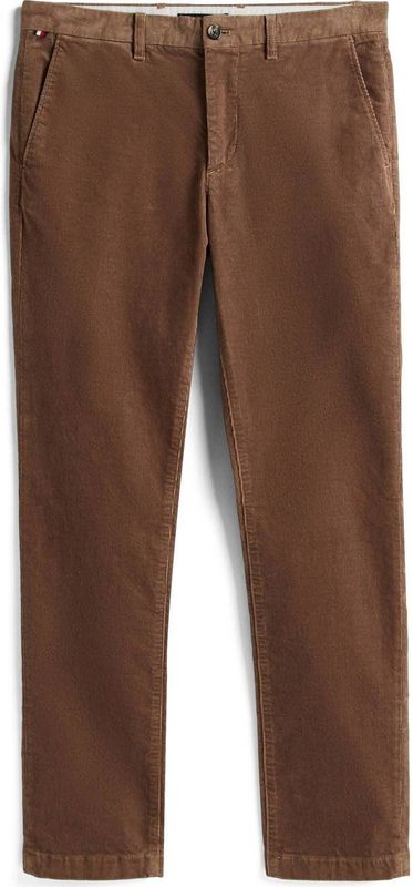 Straight leg coduroy broek van katoenmix, model 'DENTON'