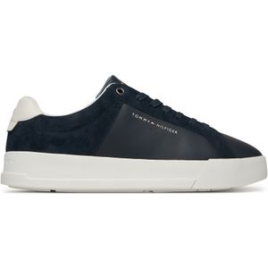 Tommy Hilfiger - Nubuck Sneakers - Donkerblauw