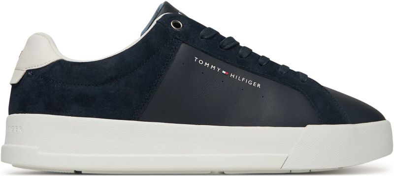 Tommy Hilfiger - Nubuck Sneakers - Donkerblauw