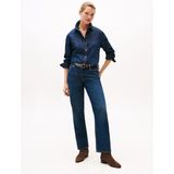 Tommy Hilfiger - TH Suede Pointy ZIP Bootie - Enkellaarsjes - Bruin