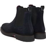Tommy Jeans - Hilfiger Comfort LWT Fm 0Fm 05592 - Chelsea Boots - Blauw - Leer