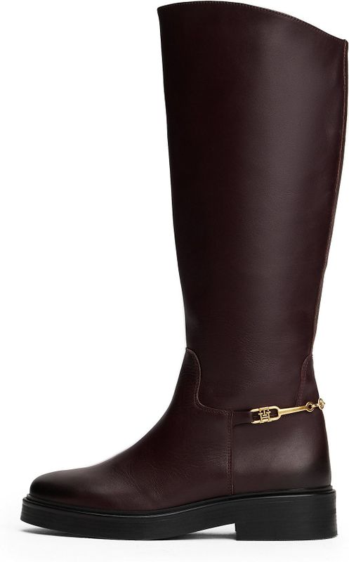 Tommy Hilfiger - Hoge Laars - Leer - Knielaarzen