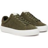 TOMMY HILFIGER - Sneakers Laag - Kaki - Leer
