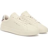 Tommy Hilfiger - Leren Heren Sneaker - Beige