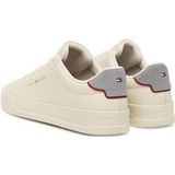 Tommy Hilfiger - Leren Heren Sneaker - Beige