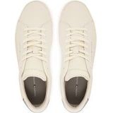 Tommy Hilfiger - Leren Heren Sneaker - Beige