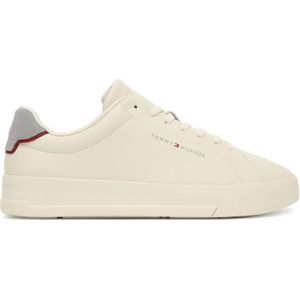 Tommy Hilfiger - Leren Heren Sneaker - Beige