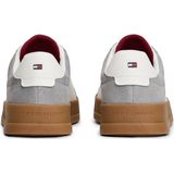 Tommy Hilfiger - Nubuck Sneakers - Grijs/Wit