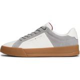 Tommy Hilfiger - Nubuck Sneakers - Grijs/Wit