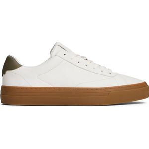 Tommy Hilfiger - Leren Sneakers - Ecru