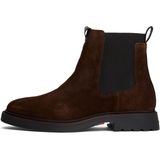 Tommy Hilfiger - HILFIGER COMFORT LWT SDE CHELSEA - Chelsea-boots - Donkerbruin