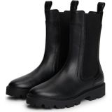 Tommy Hilfiger - Kuitlaarzen - Runderleer - Effen - Plat Hak