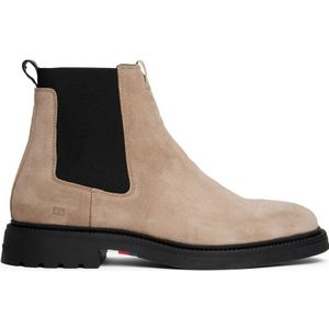Tommy Hilfiger - Chelsea Boots - Beige - Suède