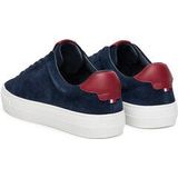 Tommy Hilfiger - PREMIUM DRESS CUPSOLE - Sneakers - Donkerblauw - Veters