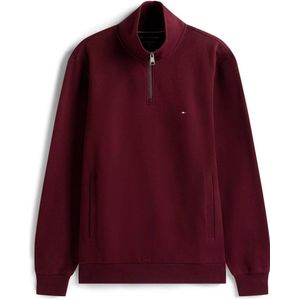 Tommy Hilfiger - Sweater - Donkerrood - Regular Fit - Lange Mouwen