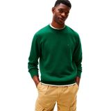 Pullover - Gladde Gebreide Afwerking - 60% Katoen / 40% Polyester - Normale Pasvorm