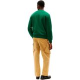 Pullover - Gladde Gebreide Afwerking - 60% Katoen / 40% Polyester - Normale Pasvorm