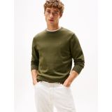 Tommy Hilfiger - Fijn Gebreide Pullover - Groen