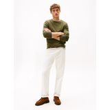 Tommy Hilfiger - Fijn Gebreide Pullover - Groen