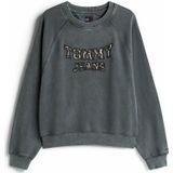 Tommy Jeans - Leopard Vars - Sweater - Zwart