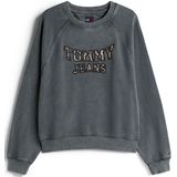 Tommy Jeans - Leopard Vars - Sweater - Zwart